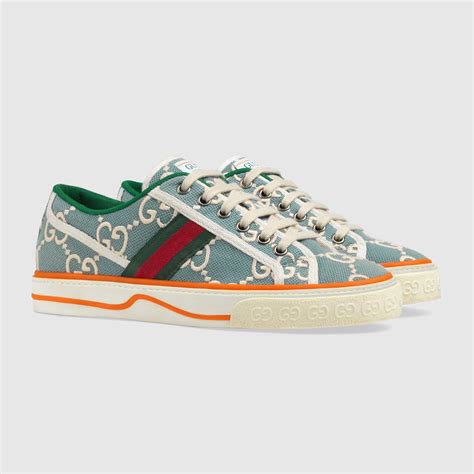 tenis gucci mujer con flores|Gucci Tennis 1977 sneaker para mujer .